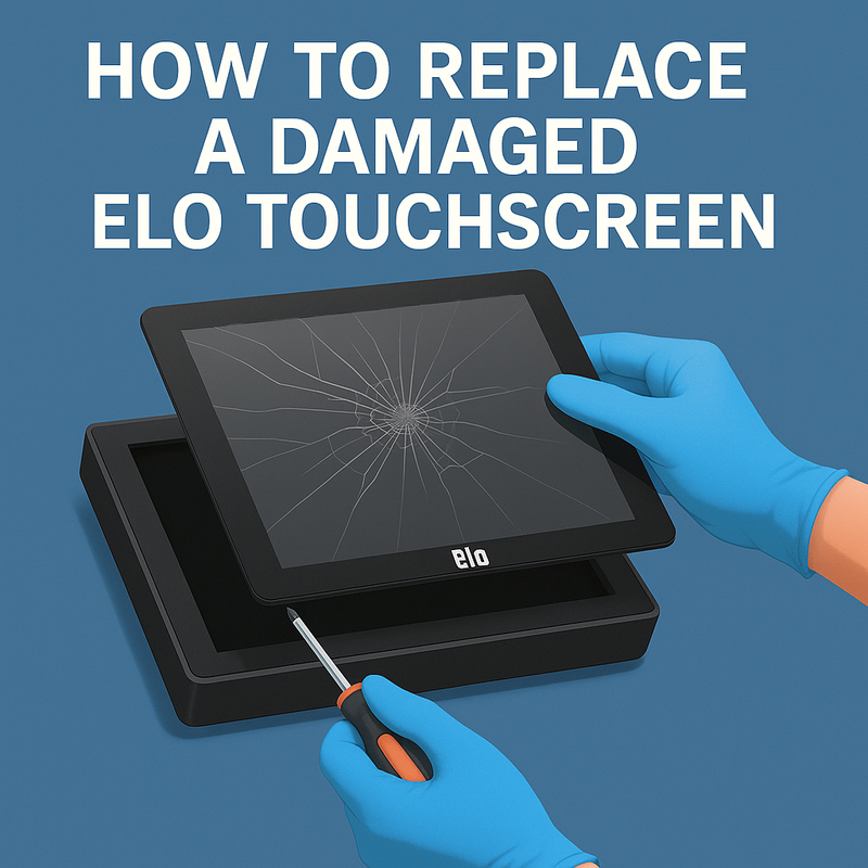 How to Replace a Damaged ELO Touchscreen