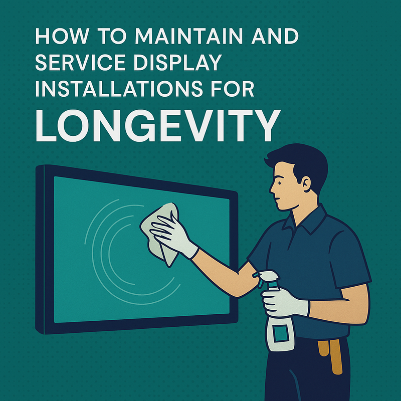 How to Maintain and Service Display Installations for Longevity