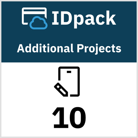 IDpack - Additional 10 Projects (12-month subscription)