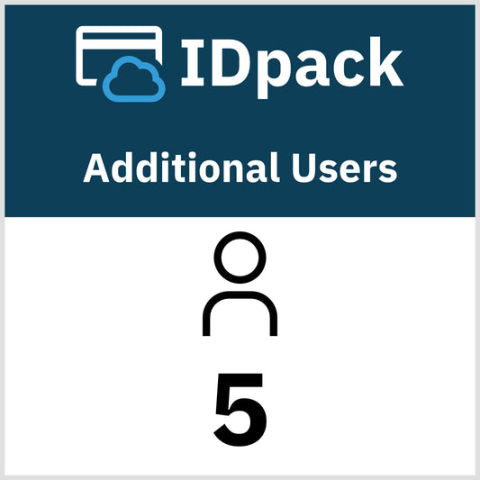 IDpack - Additional 5 Users (12-month subscription)